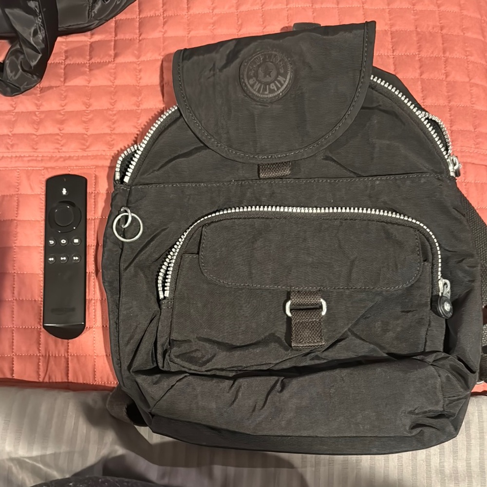 Kipling Black Backpack Durable And Versatile - image 1